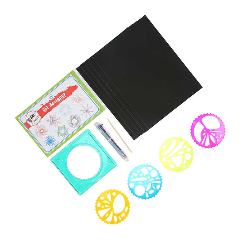 Spirograph-  Ʈ, ٱ   ABS öƽ ׸ 6   , ̿